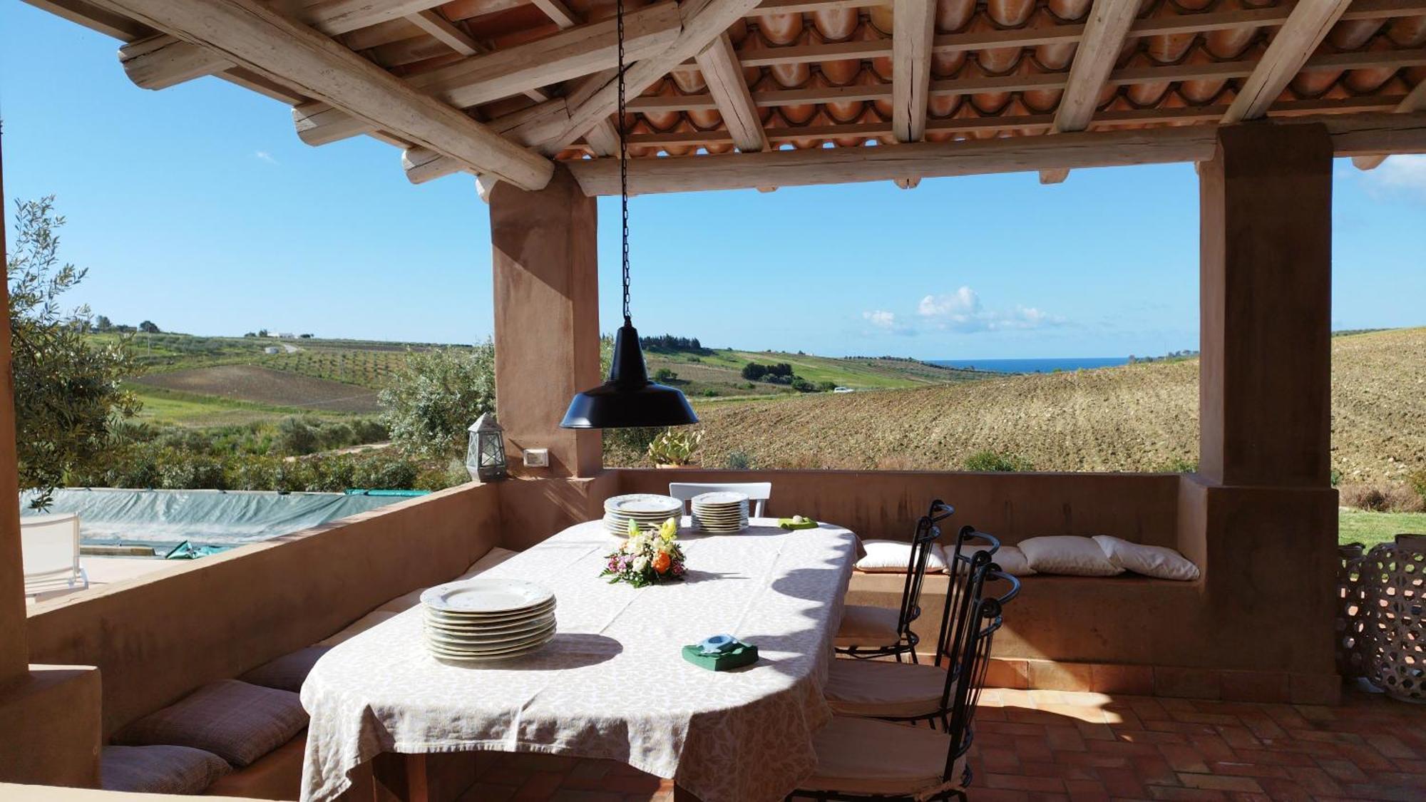Villa Casa Chardonnay Menfi Esterno foto